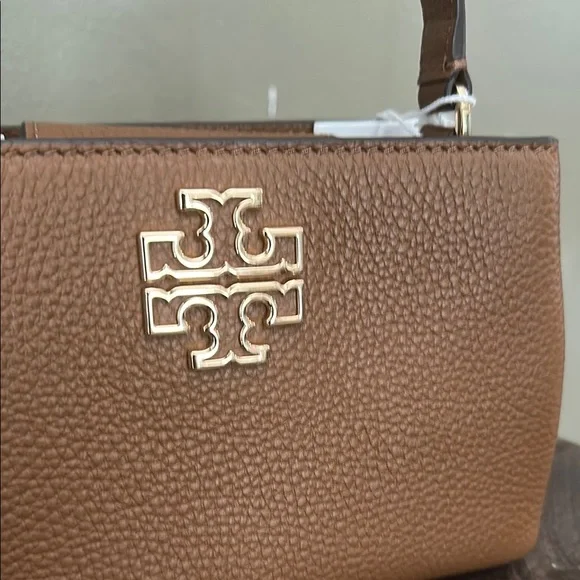 Tory Burch Britton satchel Leather Handbag - Picture 4 of 6